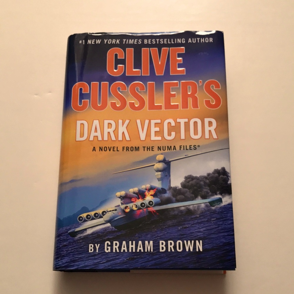Clive Cussler’s Dark Vector by Graham Brown Hardcover